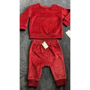 Red 2-piece outfit Cat & Jack size 6-9mo